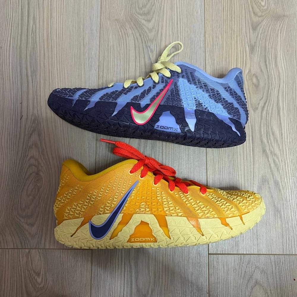 Nike Athletic Shoes - Blue and Yellow - Picture 2 of 7
